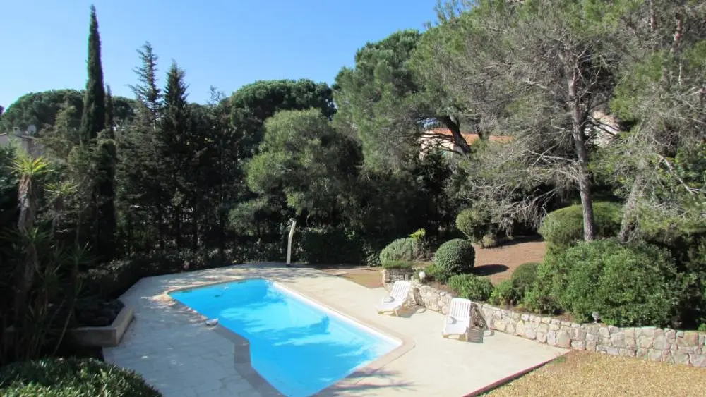 Vue piscine étage