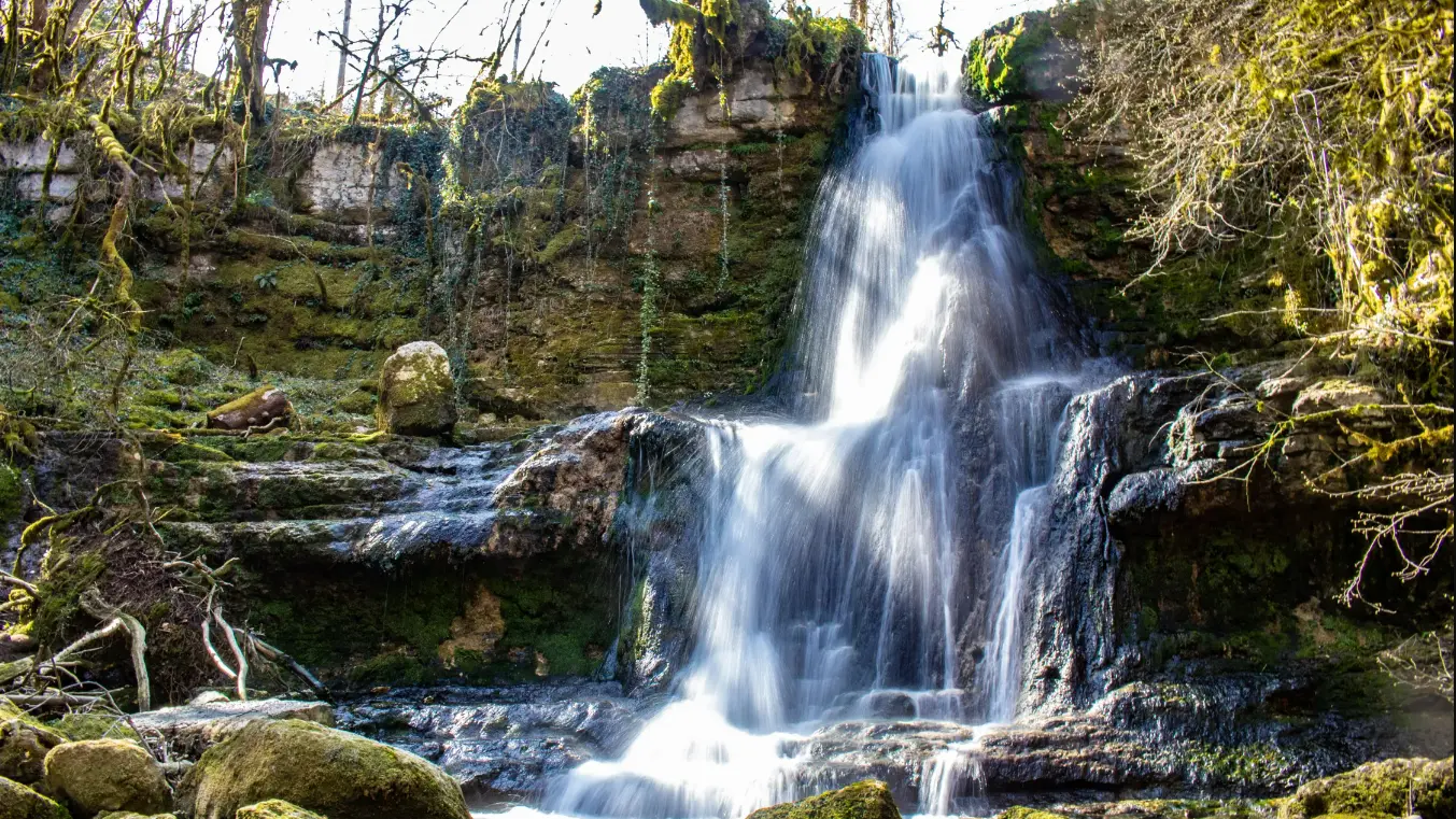 cascade de la Combe Dortan