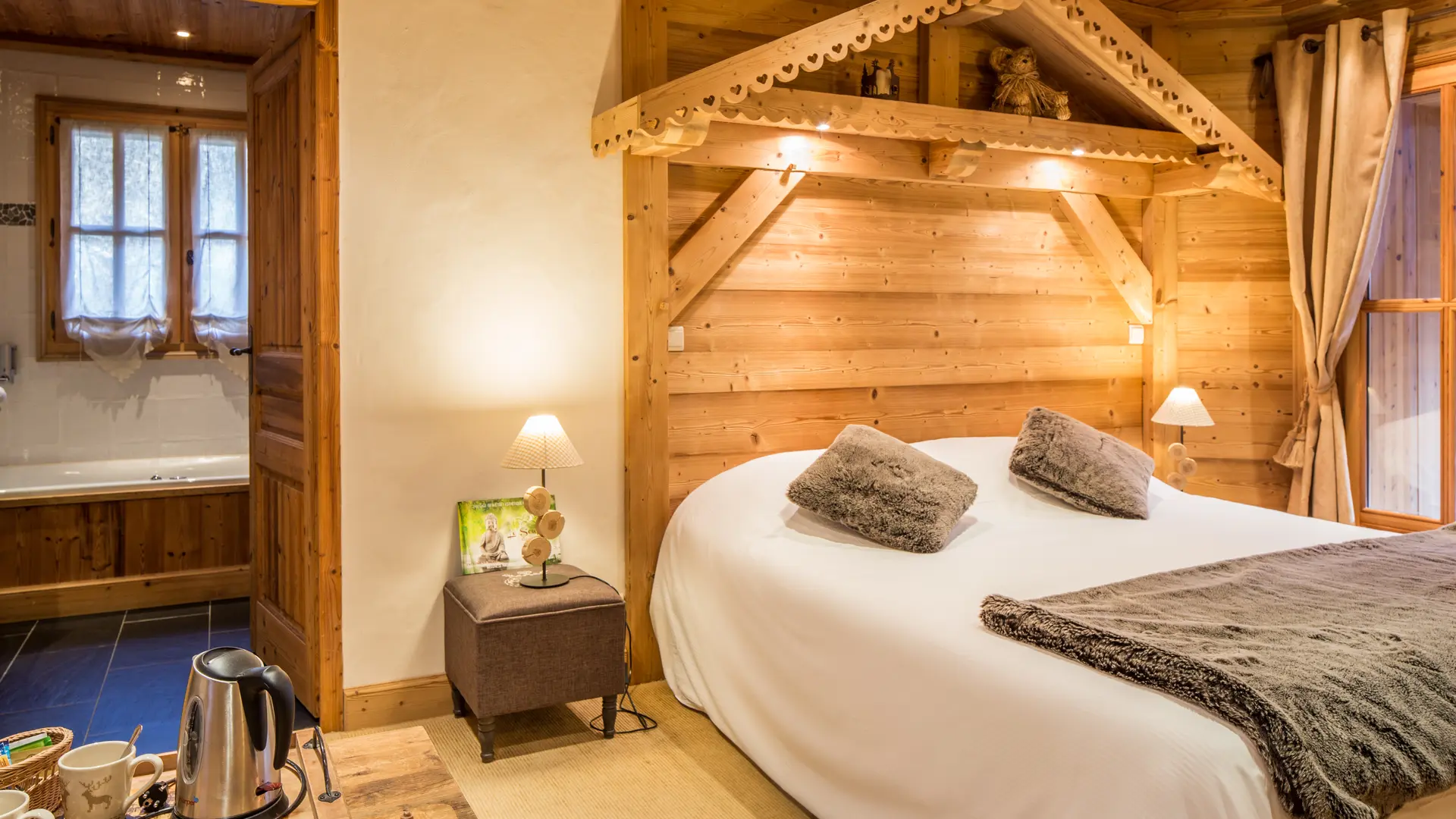 Hôtel Labrador Chambre Chalet Bain