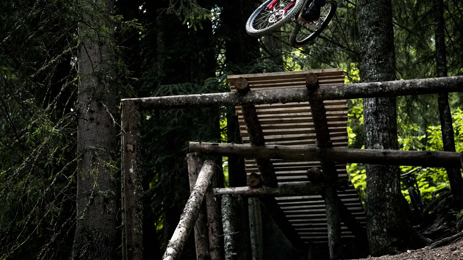 Piste VTT la Black Shore du Bike Park de Châtel