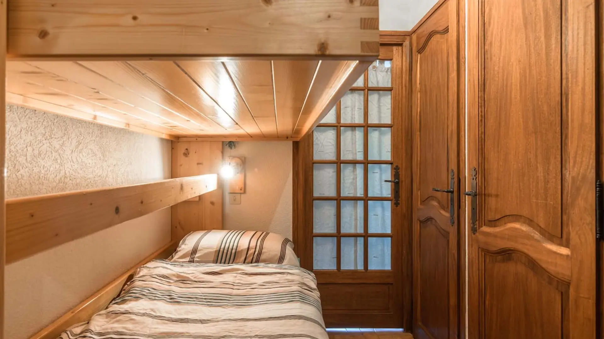 Lits superposés du 2 pièces Les Fermes B32 à Châtel