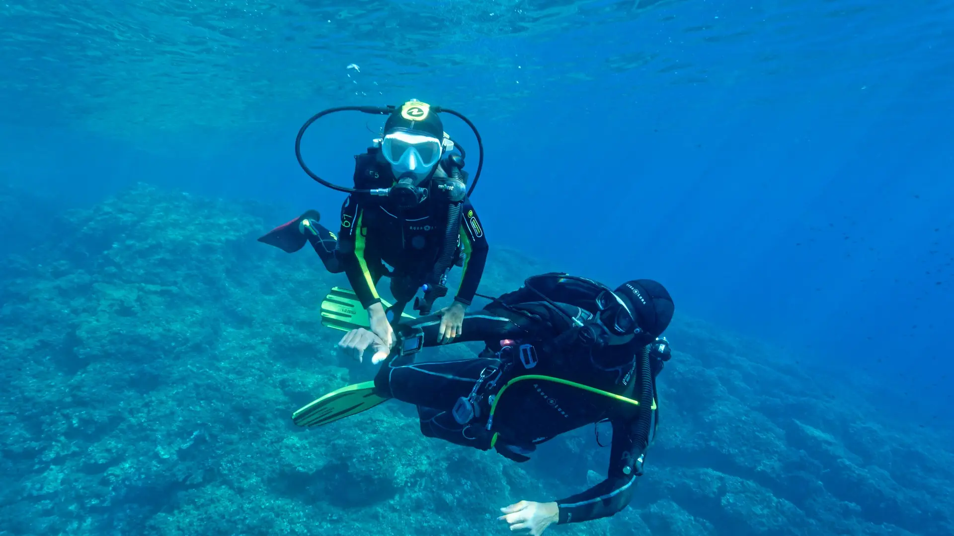 Baptême de plongée Lecques aquanaut