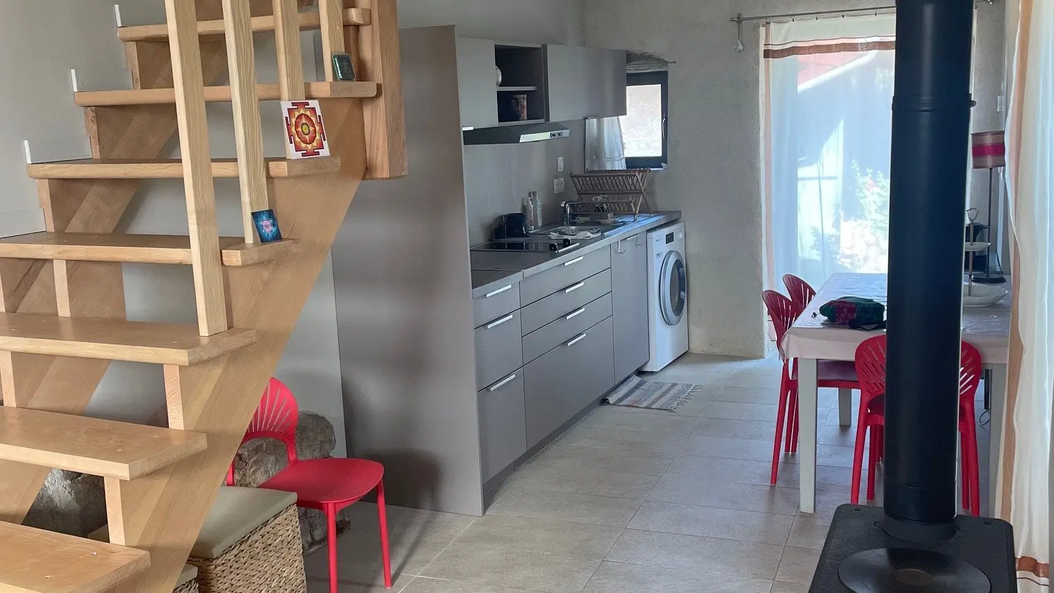 Cuisine et pièce de vie