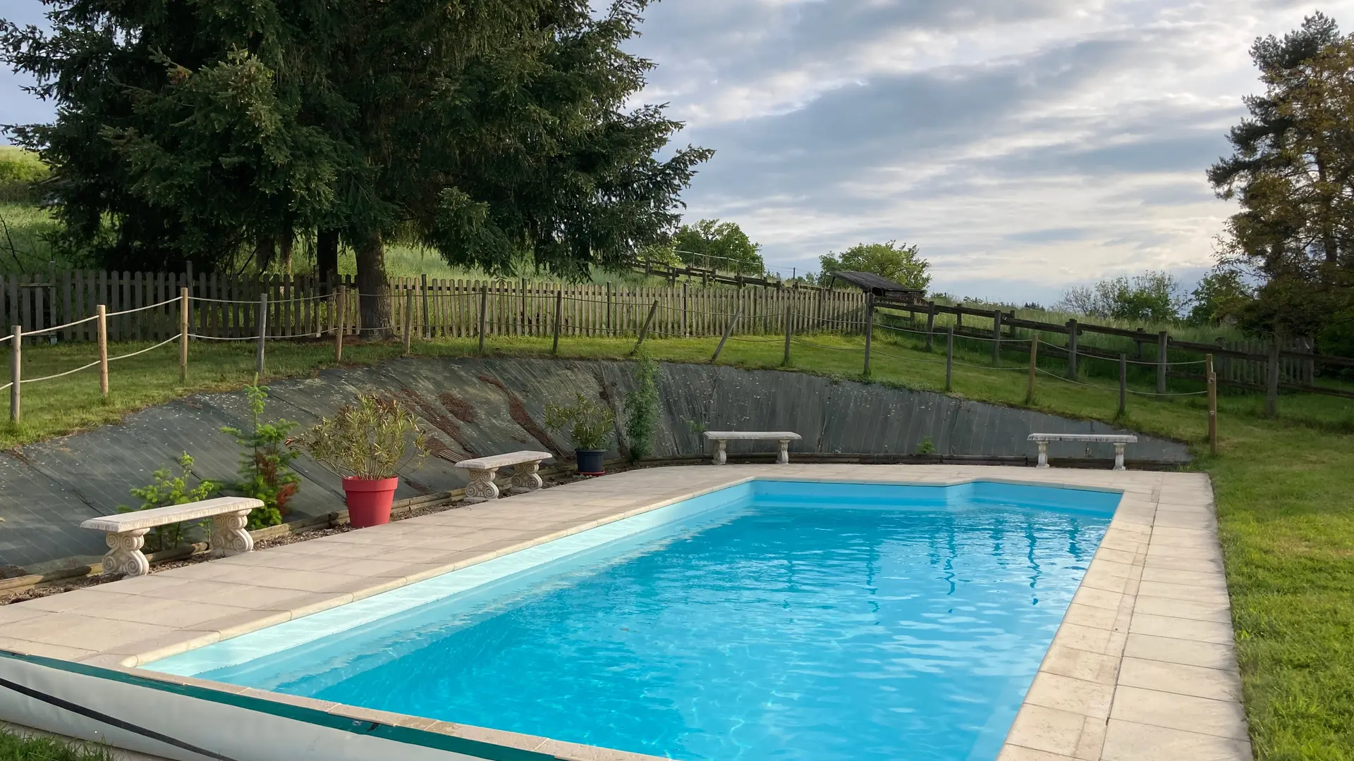 Piscine des gîtes