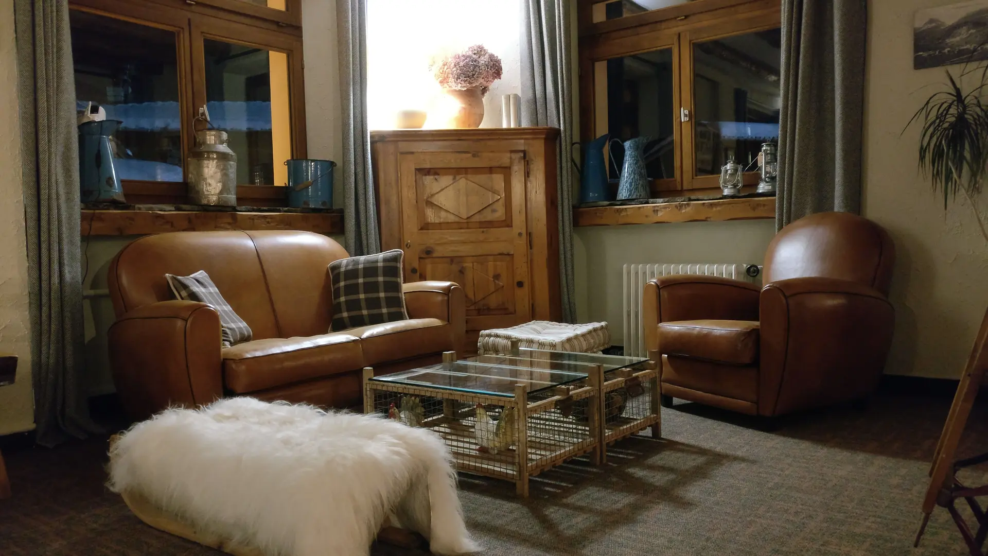 Salon - Hôtel Bellier_Val d'Isère