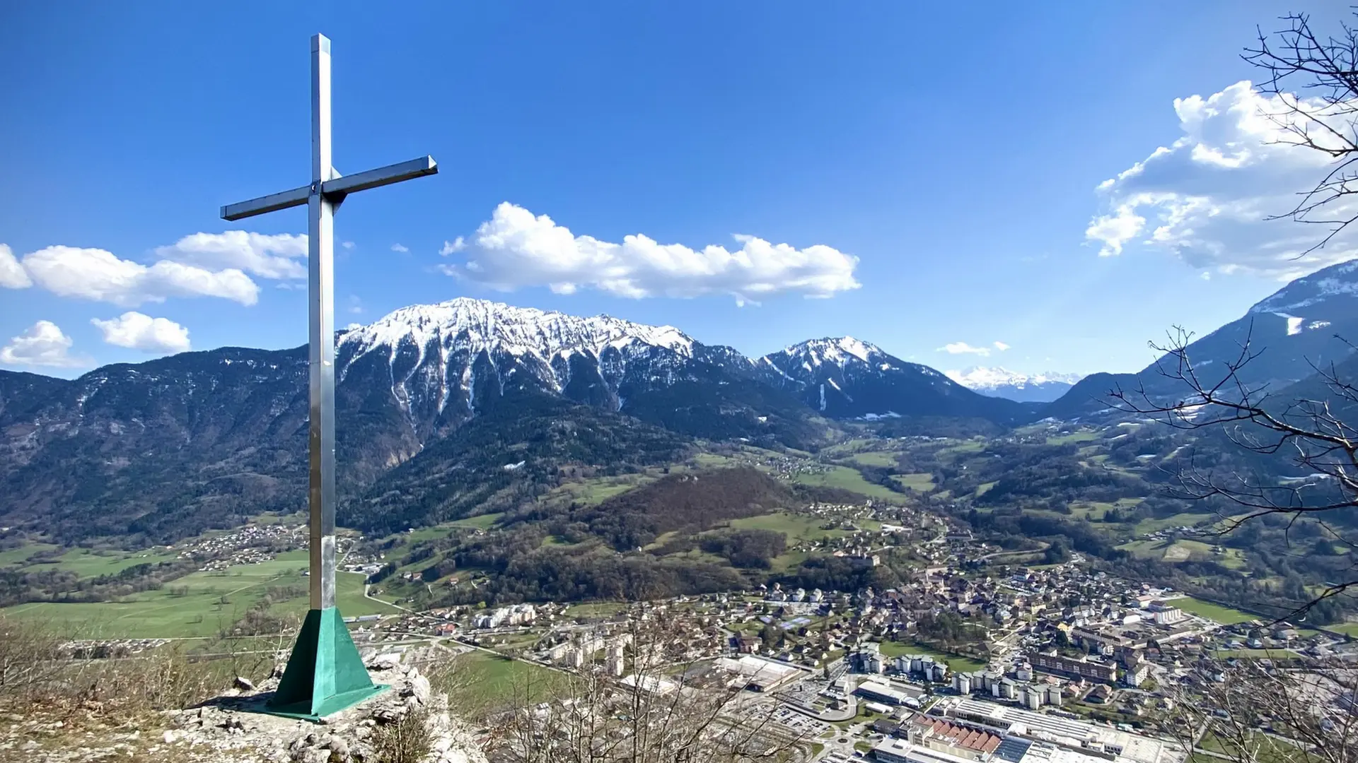 Vue depuis le roc de viuz