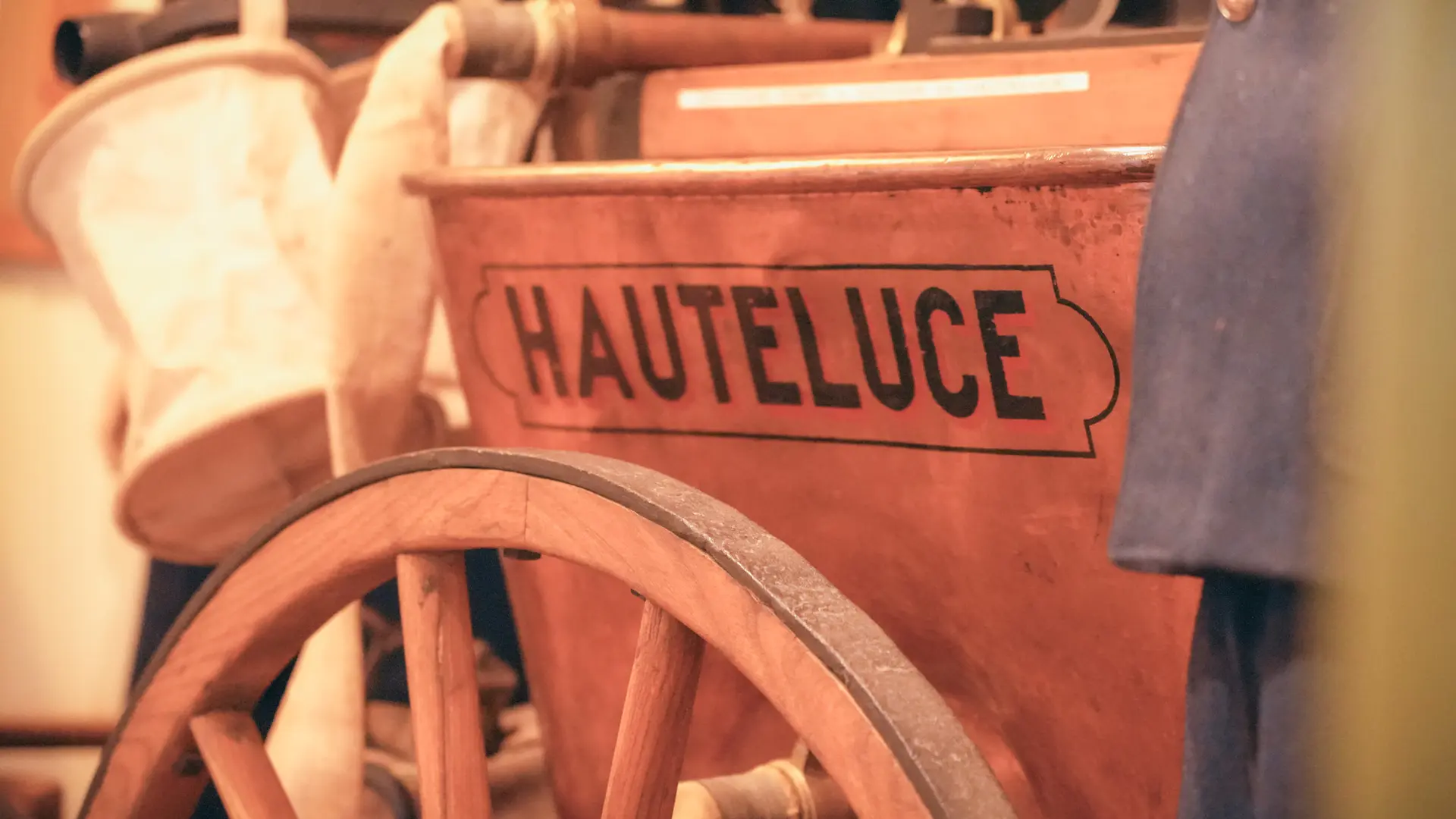 Pompe à eau des sapeurs pompiers d''Hauteluce