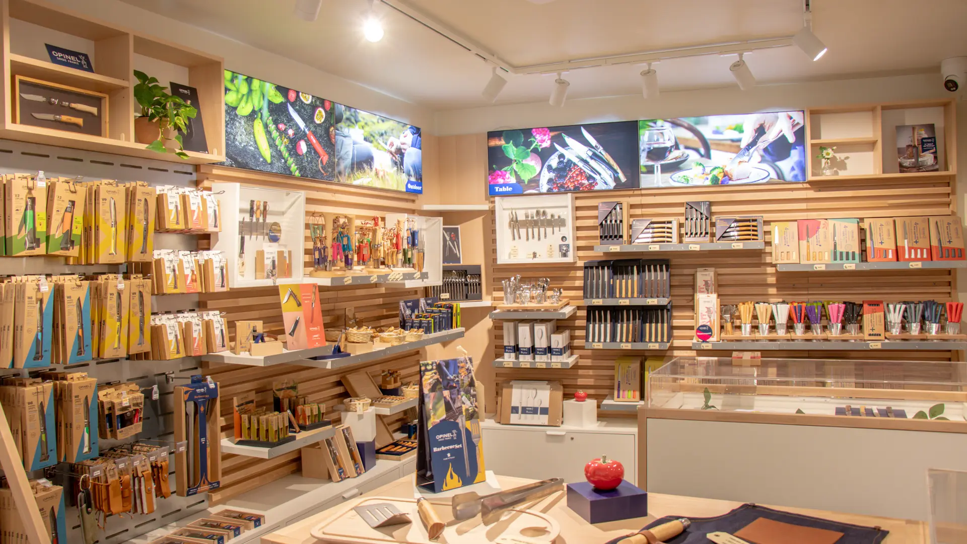 Intérieur de la boutique