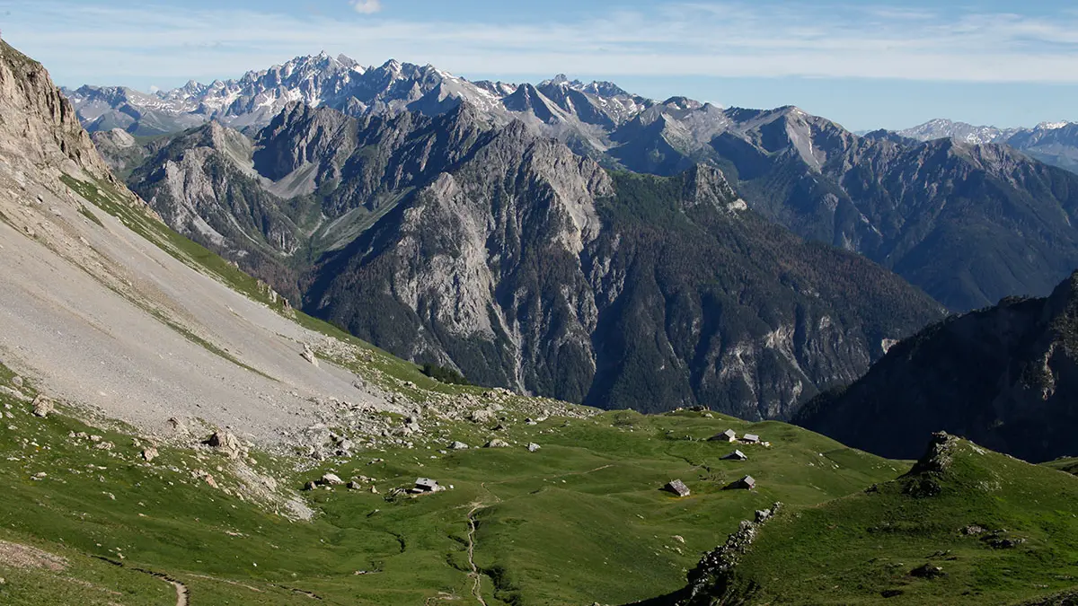 Paysage du Refuge Furfande Arvieux Queyras