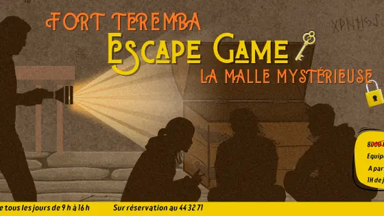 affiche escape game