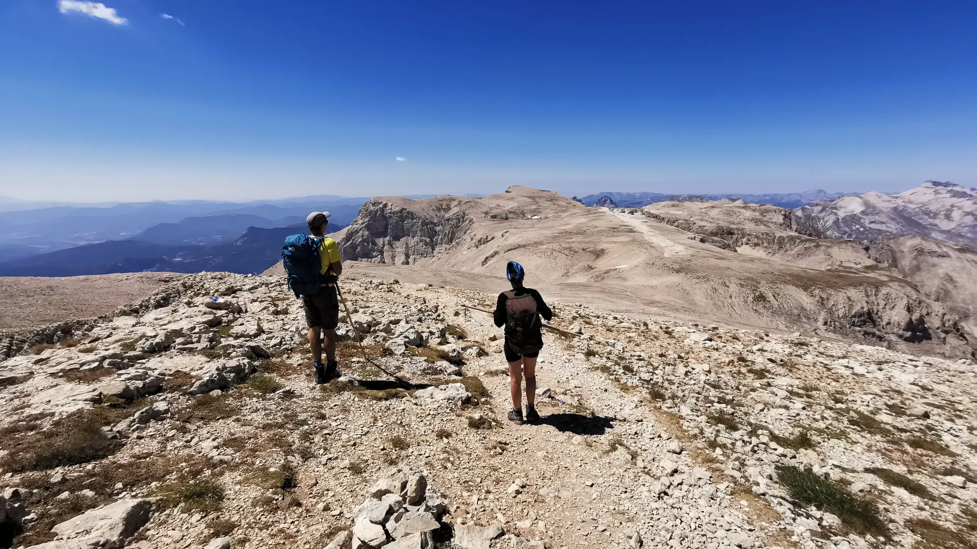 Pic de Bure depuis les Sauvas