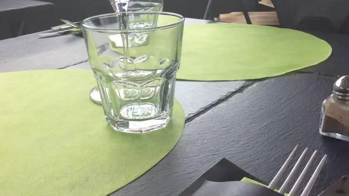table dressée