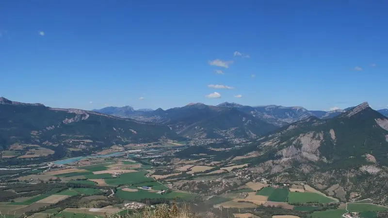 Vue sur la vallée de la Channe