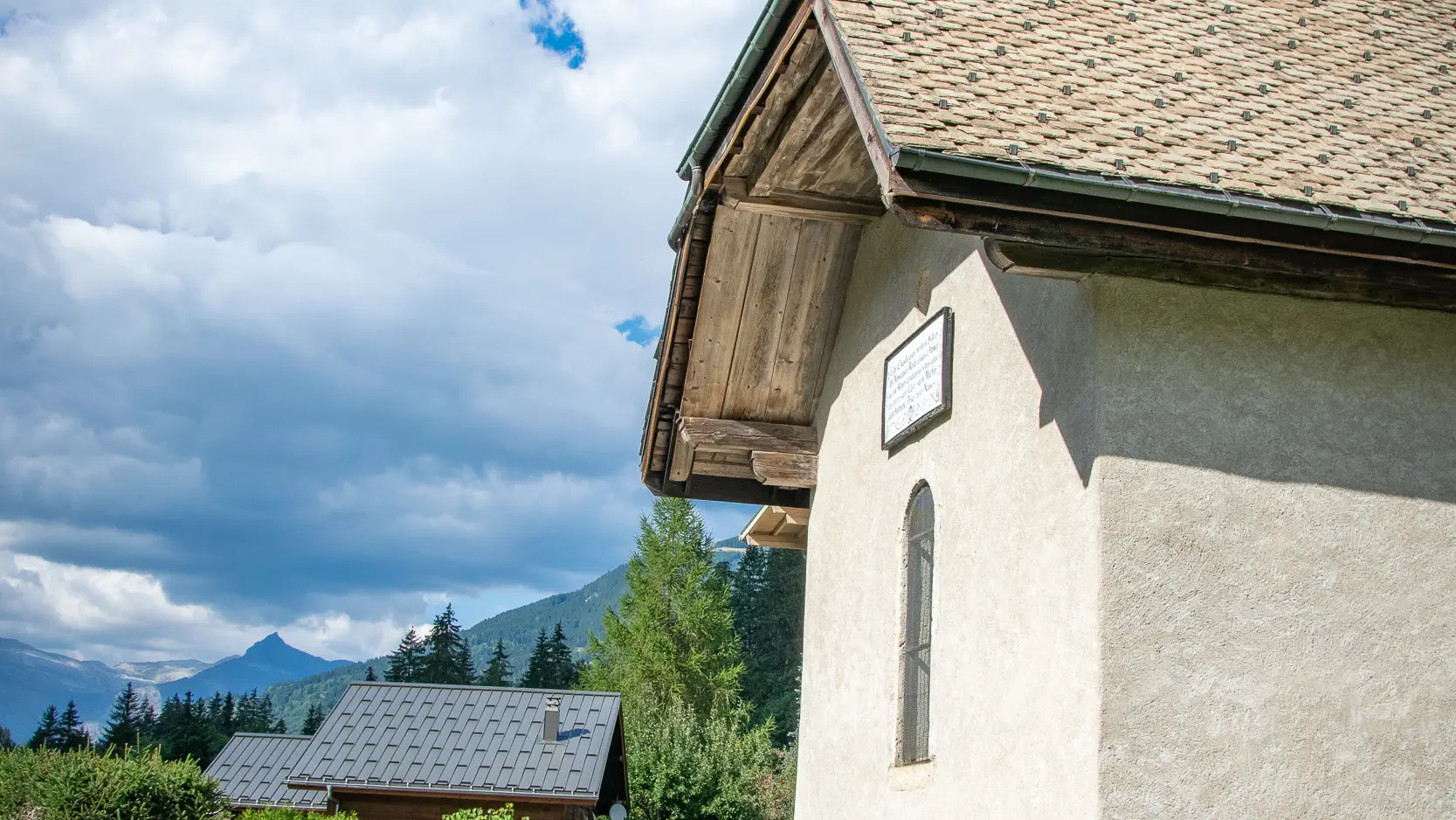 La Chapelle du hameau de la Chapelle aux Contamines