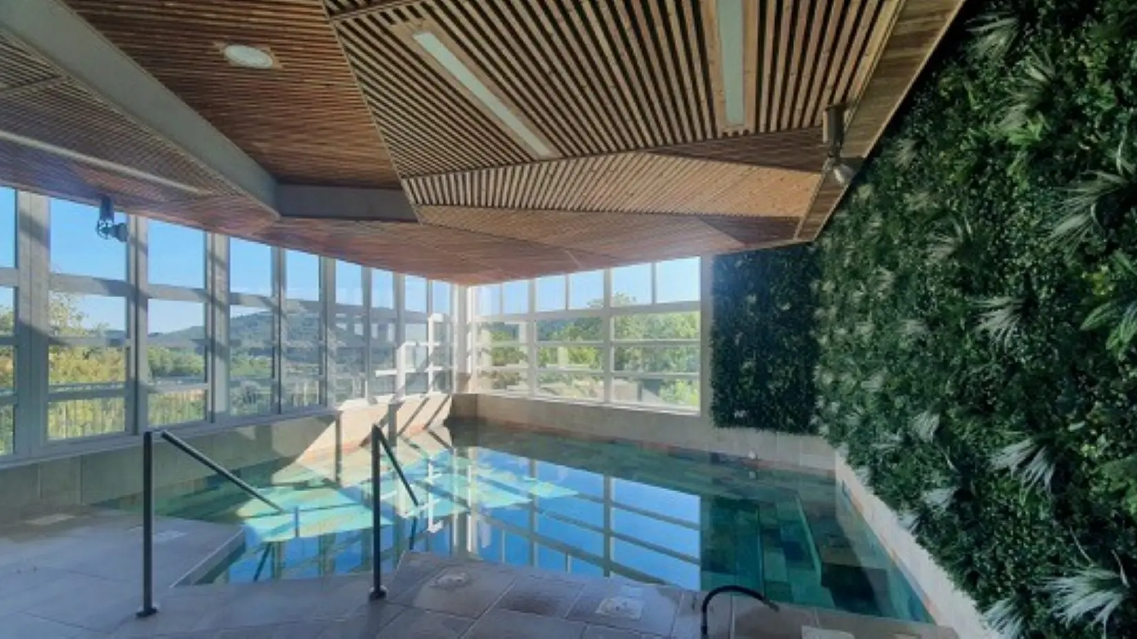 Piscine et vue