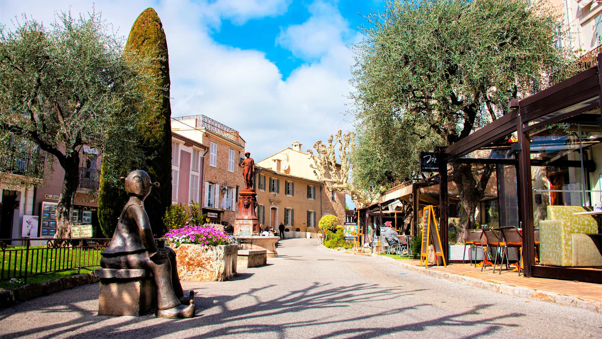 Visite commentée du village de Mougins