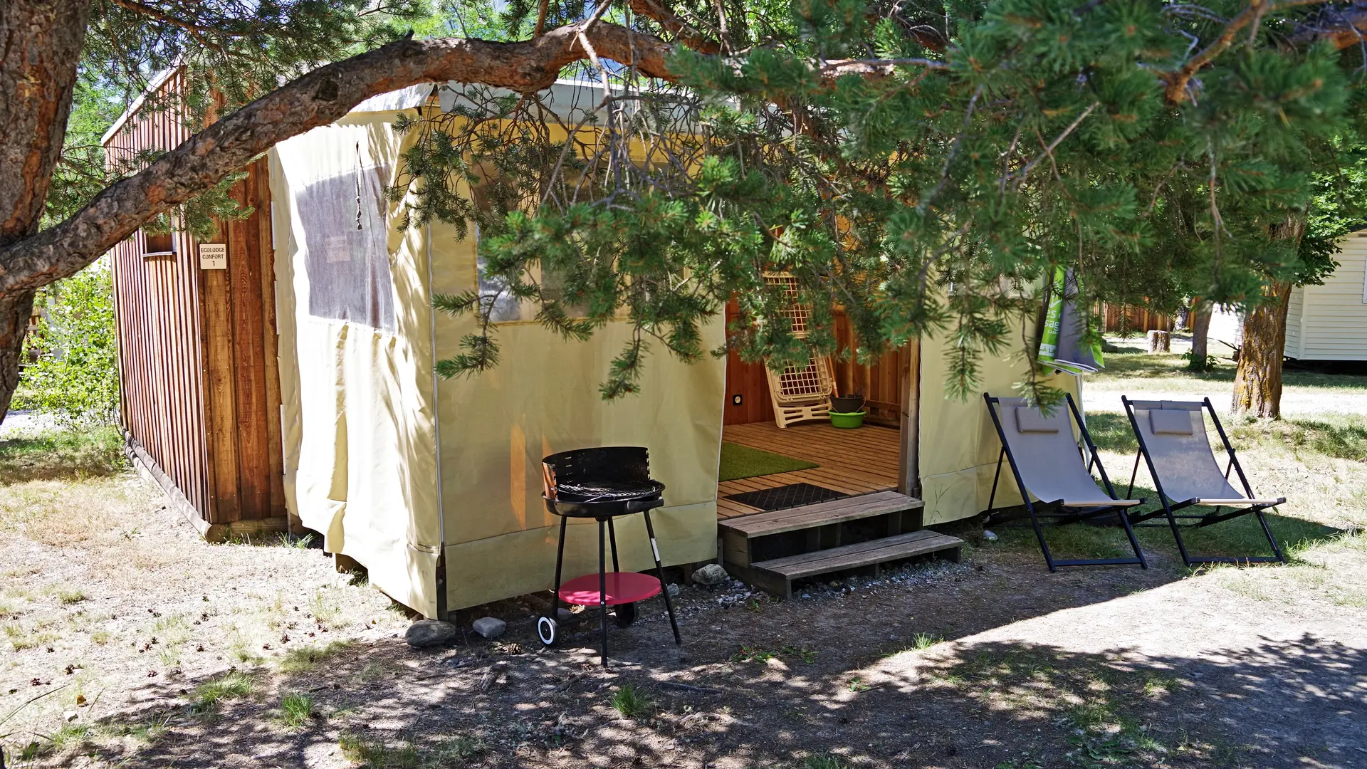 Ecolodge confort - Camping le petit Liou