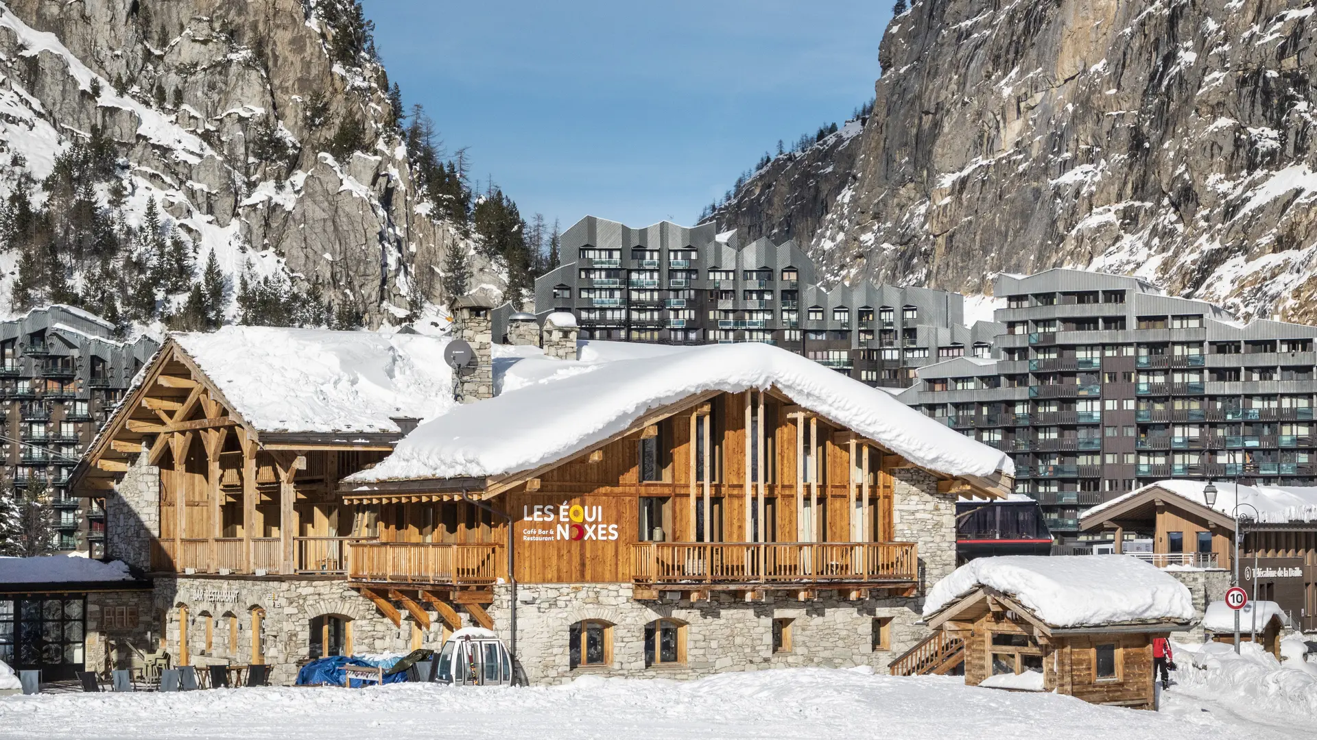 Façade extérieure - Les Equinoxes Val d'Isère