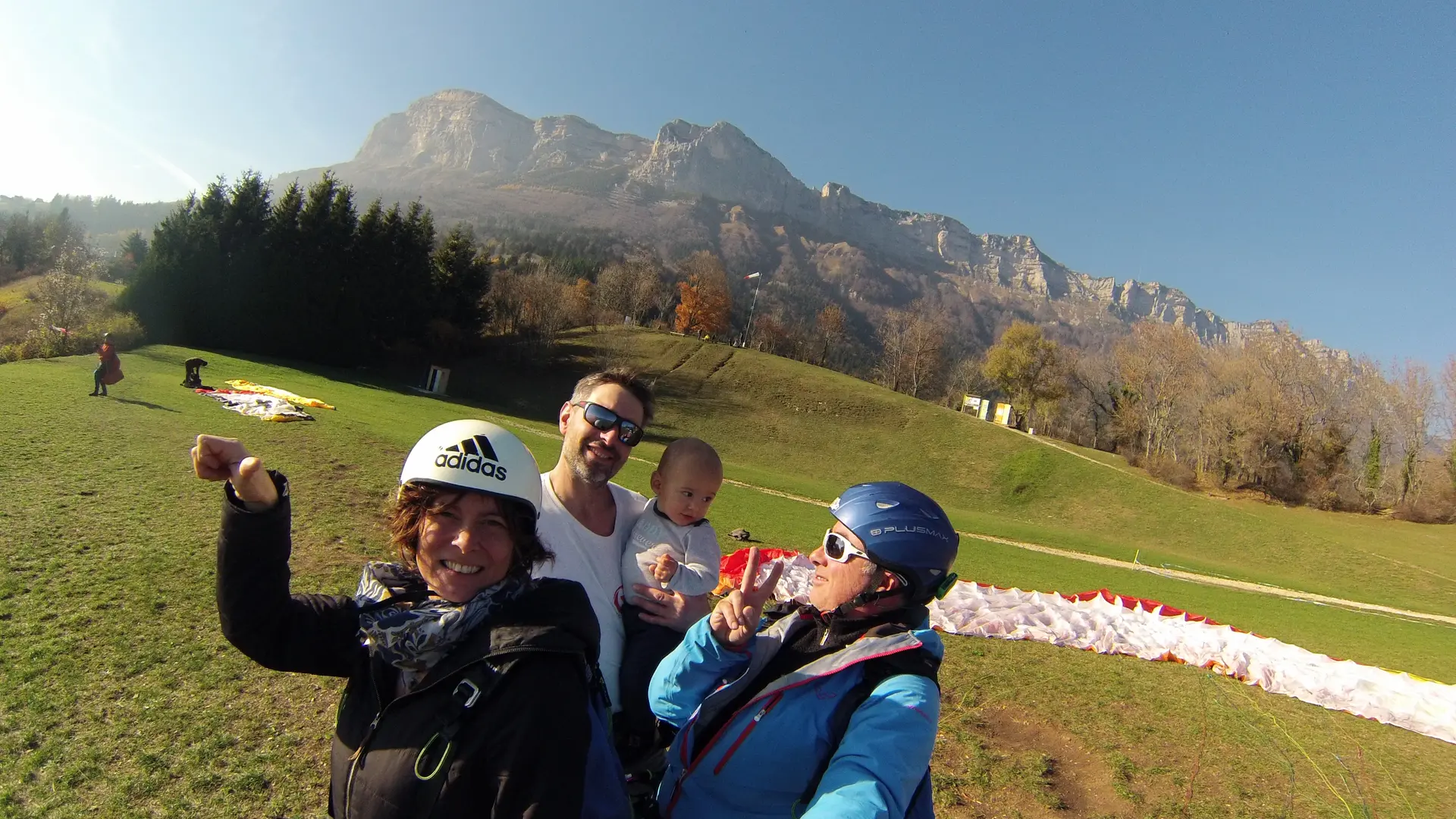 vol bapteme parapente biplace