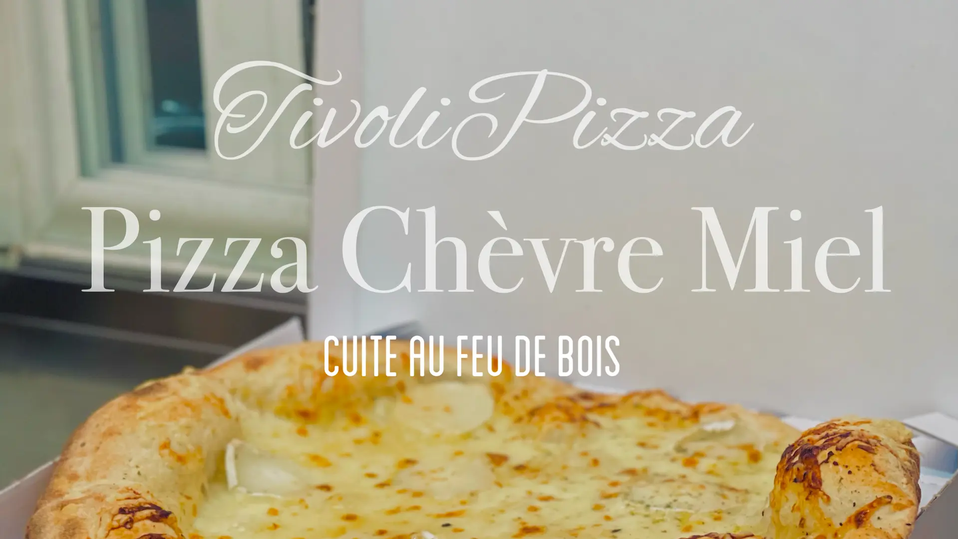 Pizza chèvre miel