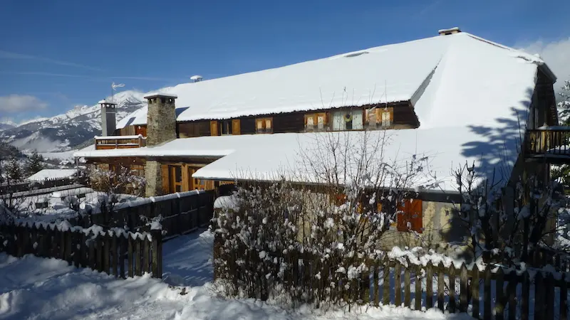 T4 dans ferme au pied des pistes