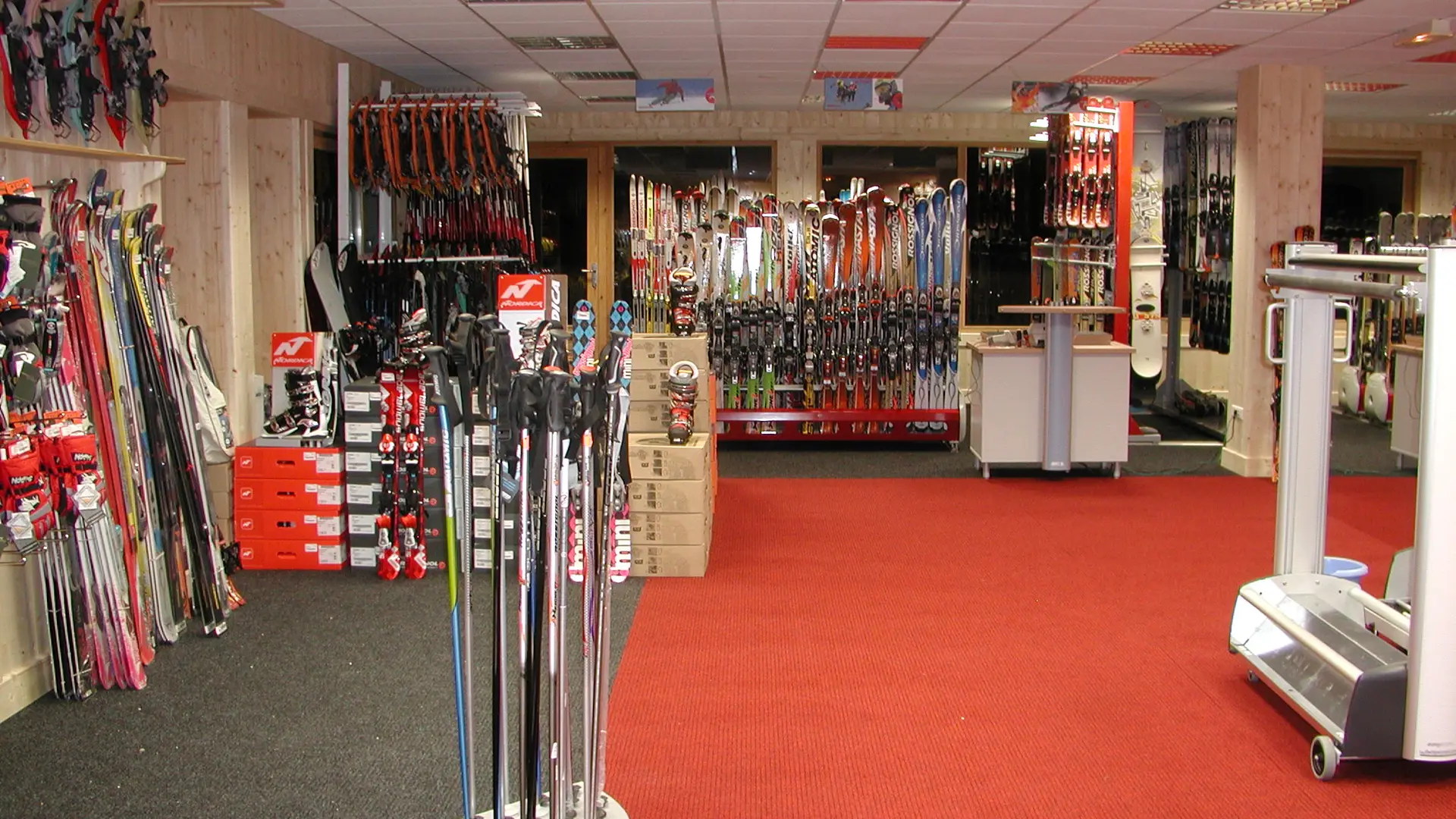 Espace vente magasin Piccard Sports (Hameau du Beaufortain)