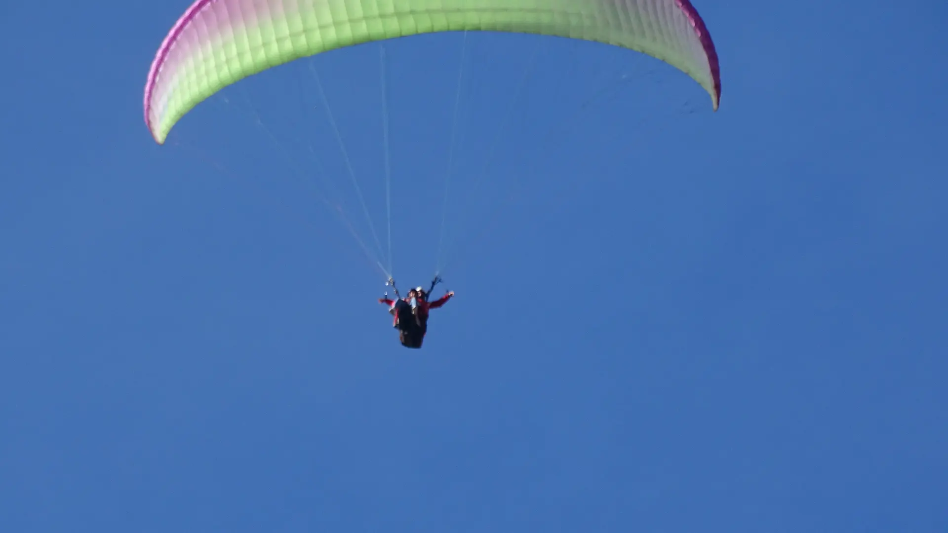 vol découverte parapente