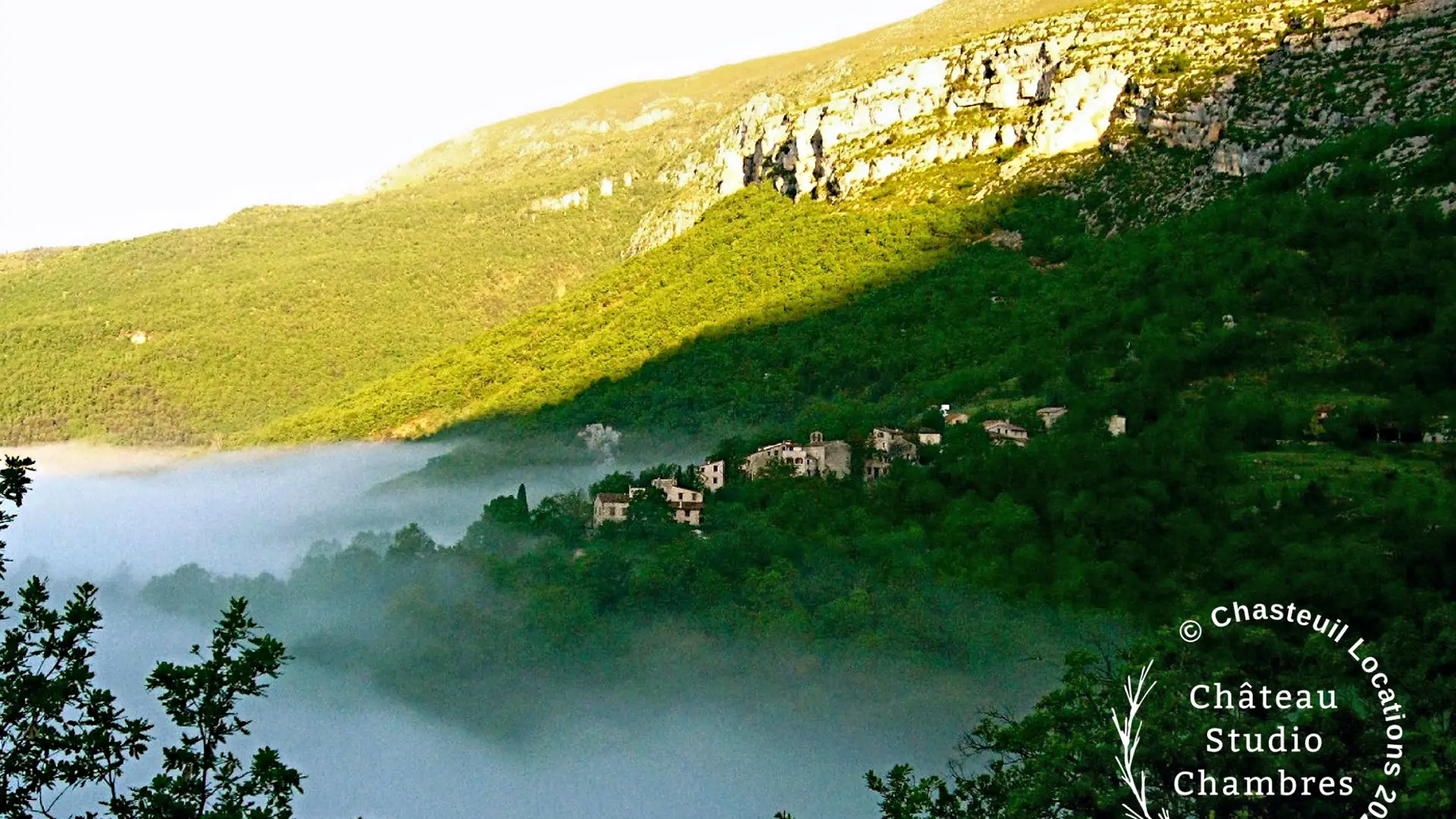 La vue sur le hameau