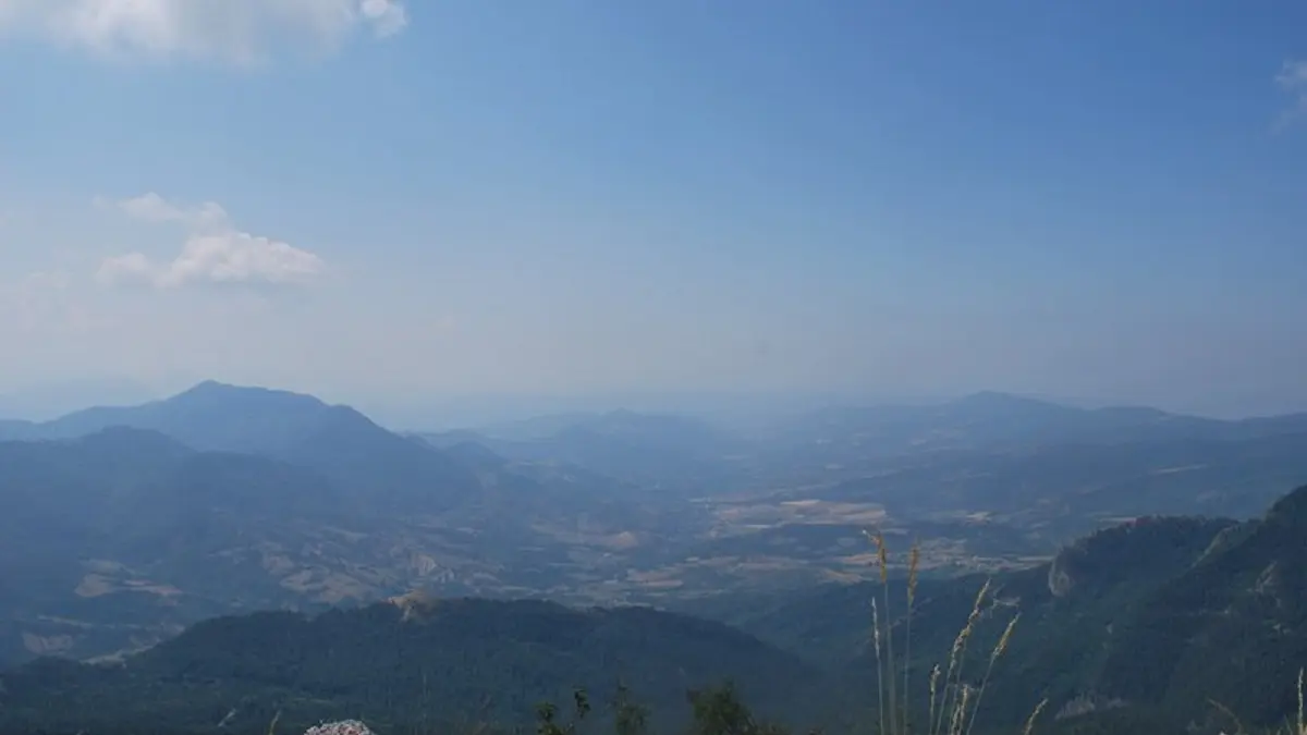 Vue sur la vallée du Thoard