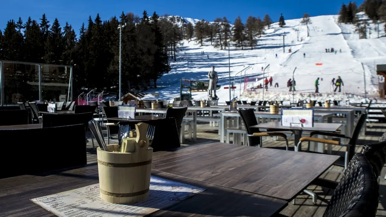 Terrasse Cambuse hiver