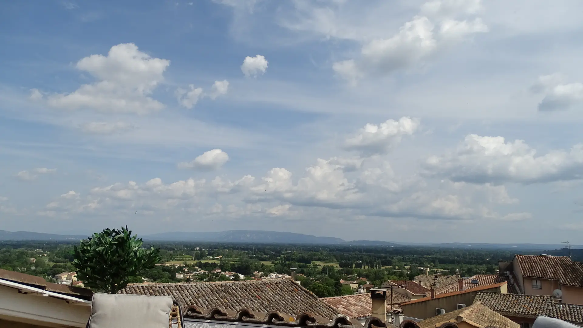 Vue de la terrasse