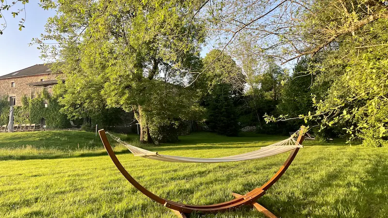 Espace détente extérieur - hamac