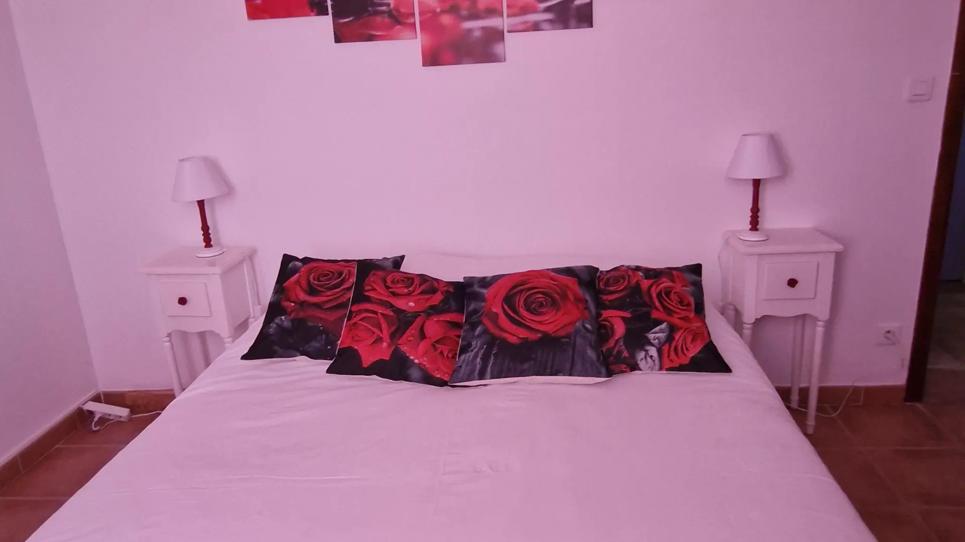 Chambre rose