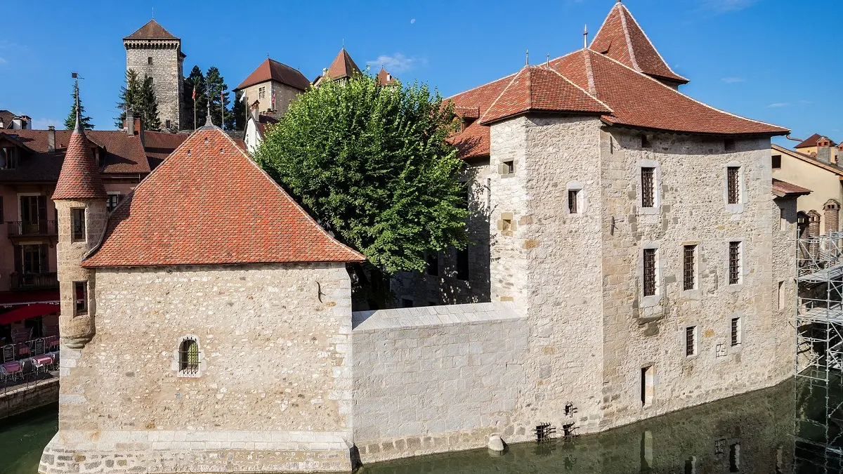 Annecy, Palais de l'Île, juillet 2017 à la suite de sa restauration