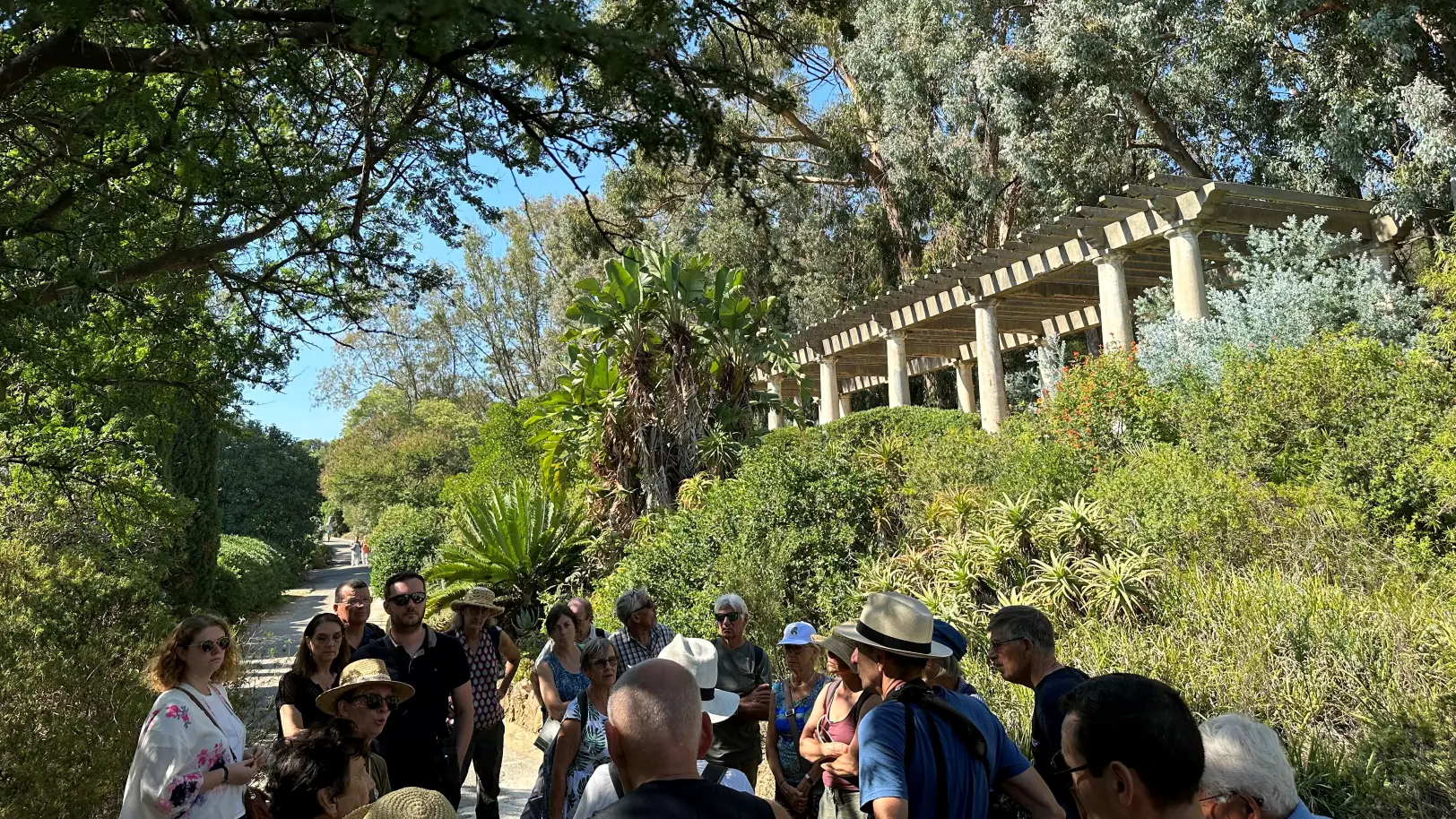 Visite commentée des jardins