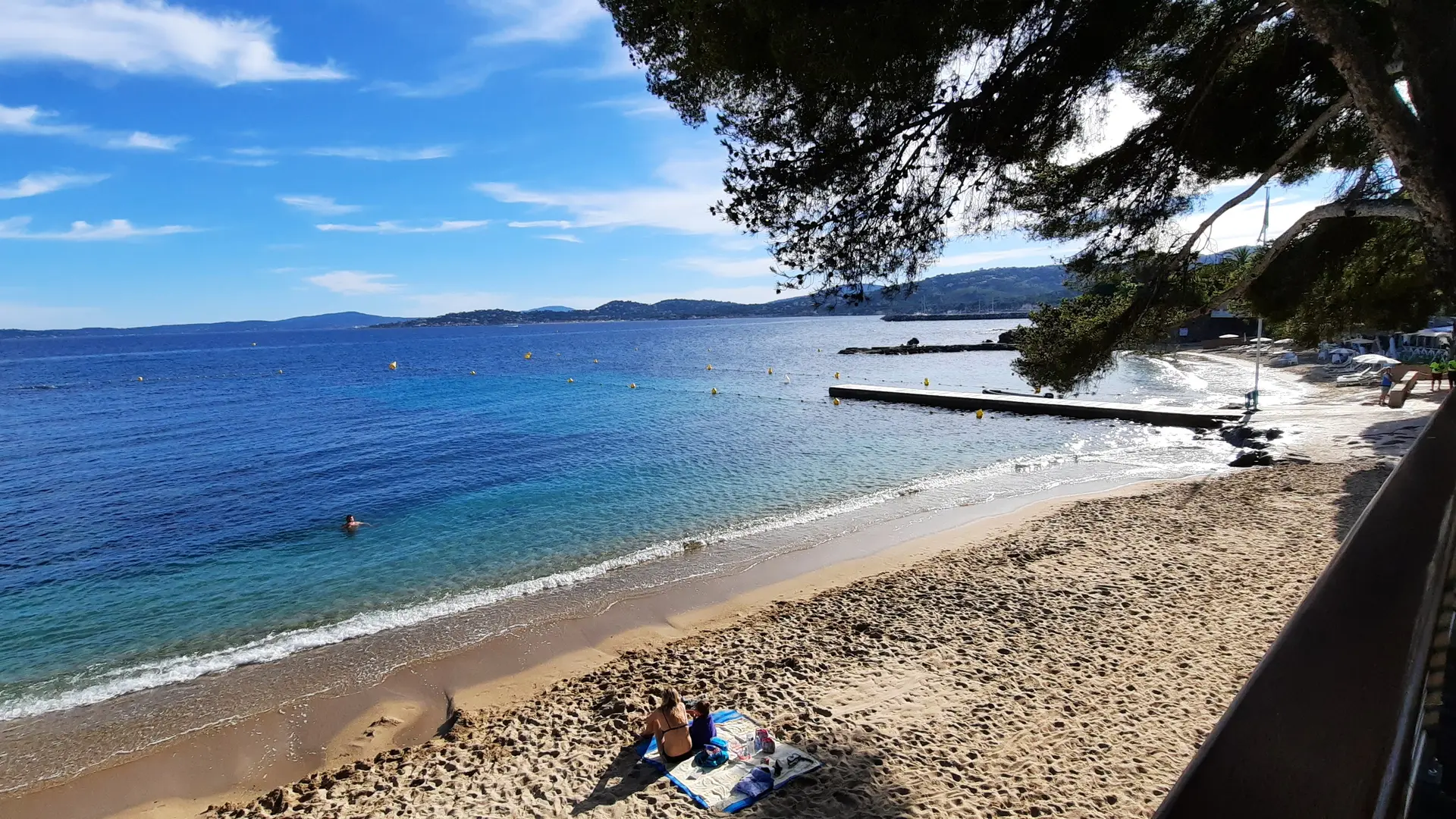 A 300 m de la plage