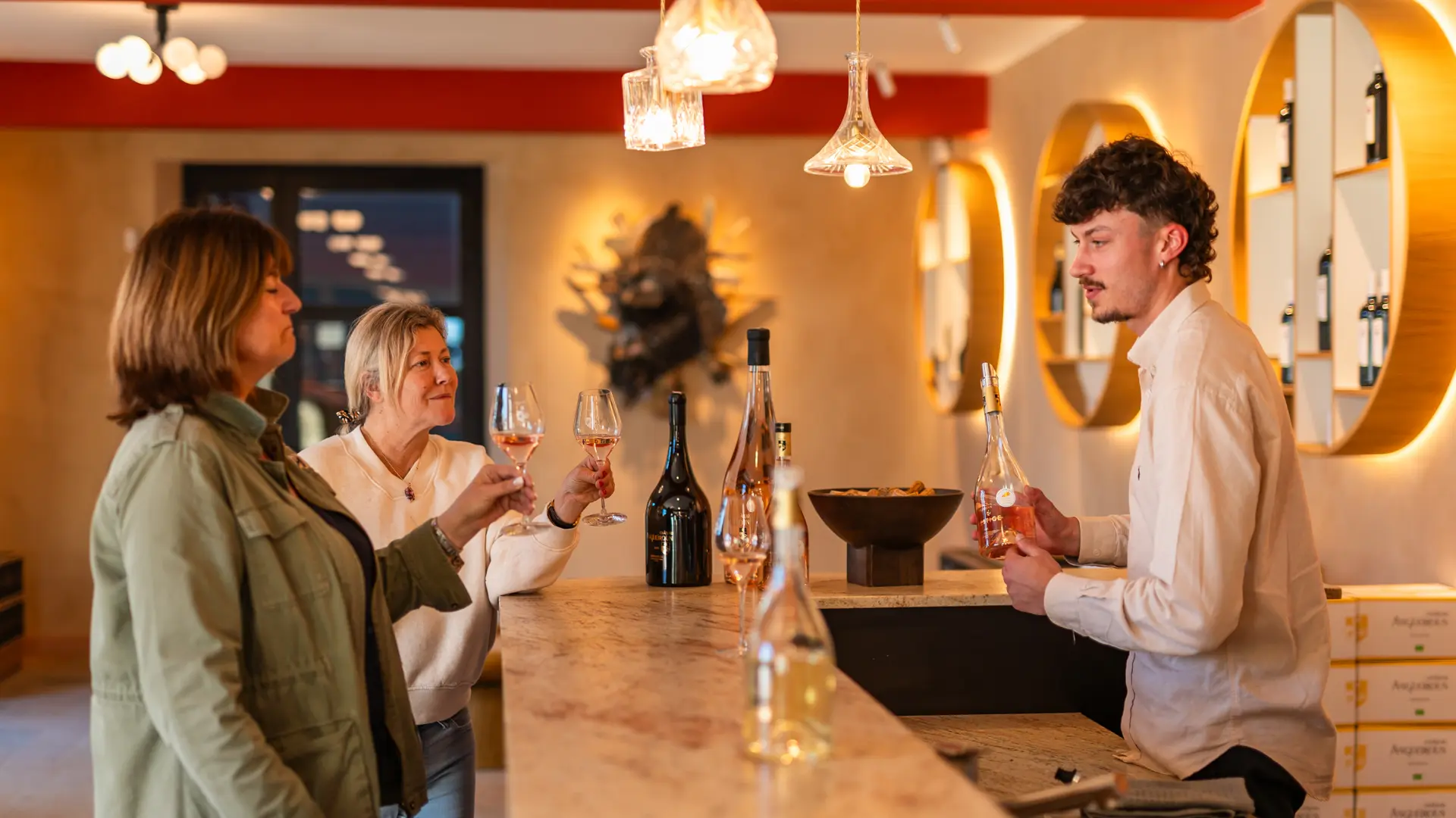 Dégustation de vins