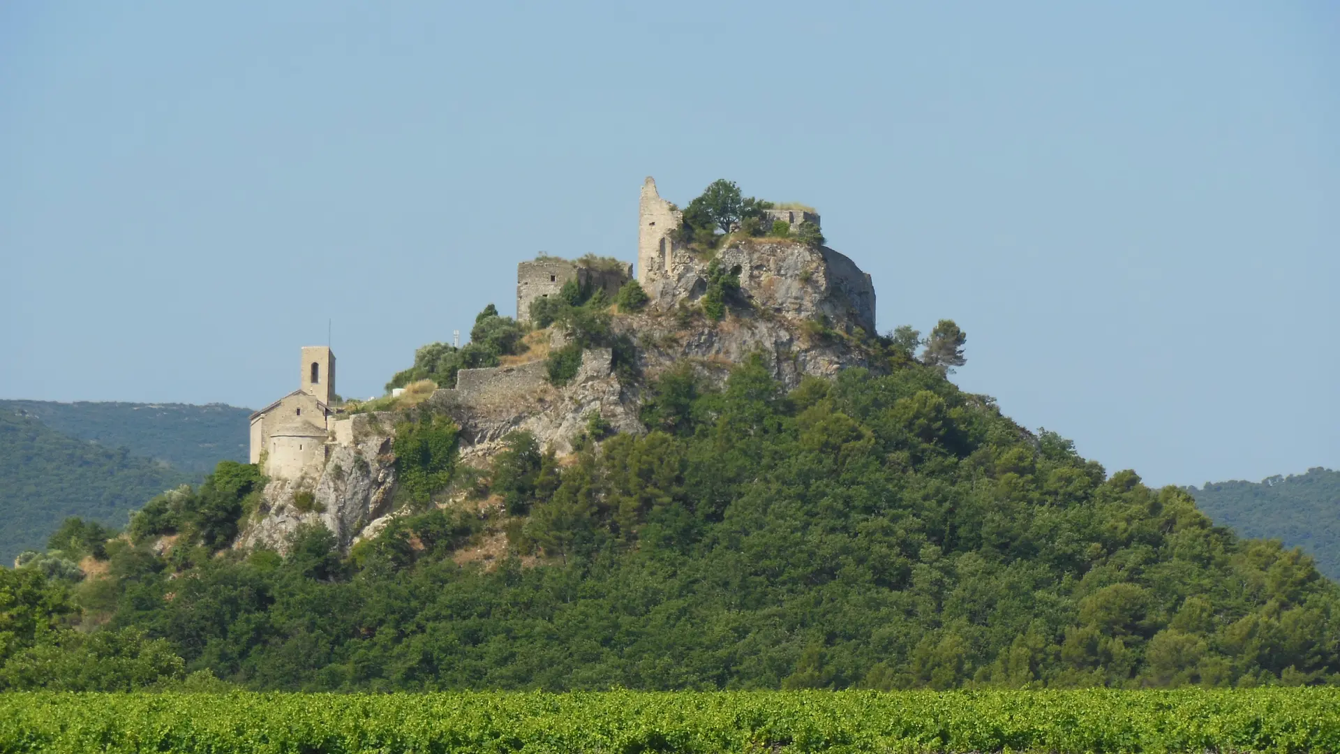 Le village d'Entrechaux