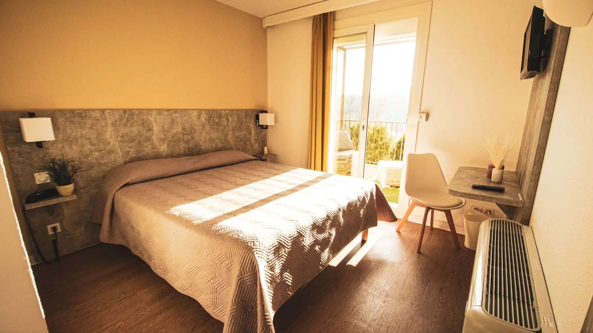 Chambre double supérieure avec terrasse