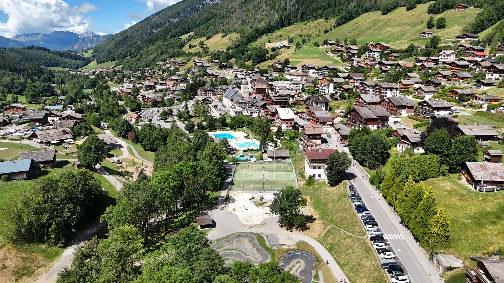 Photo de l'aire de loisirs
