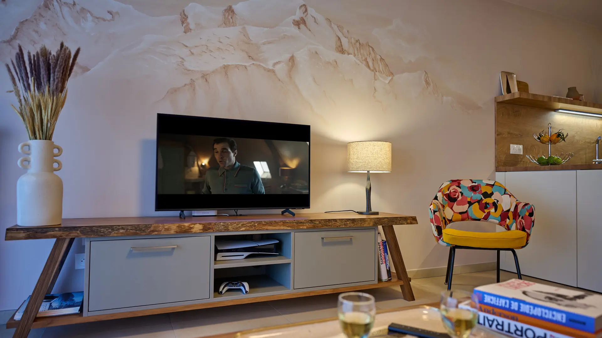 meuble TV + playstation