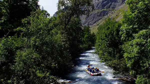 Descente de la Romanche en Rafting