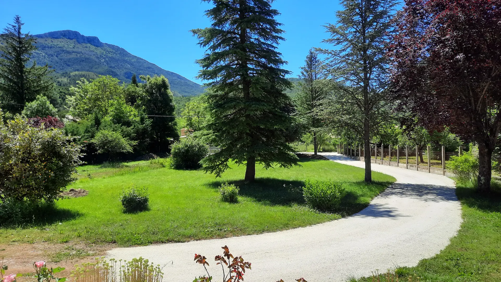 Vue de la terrasse Sud