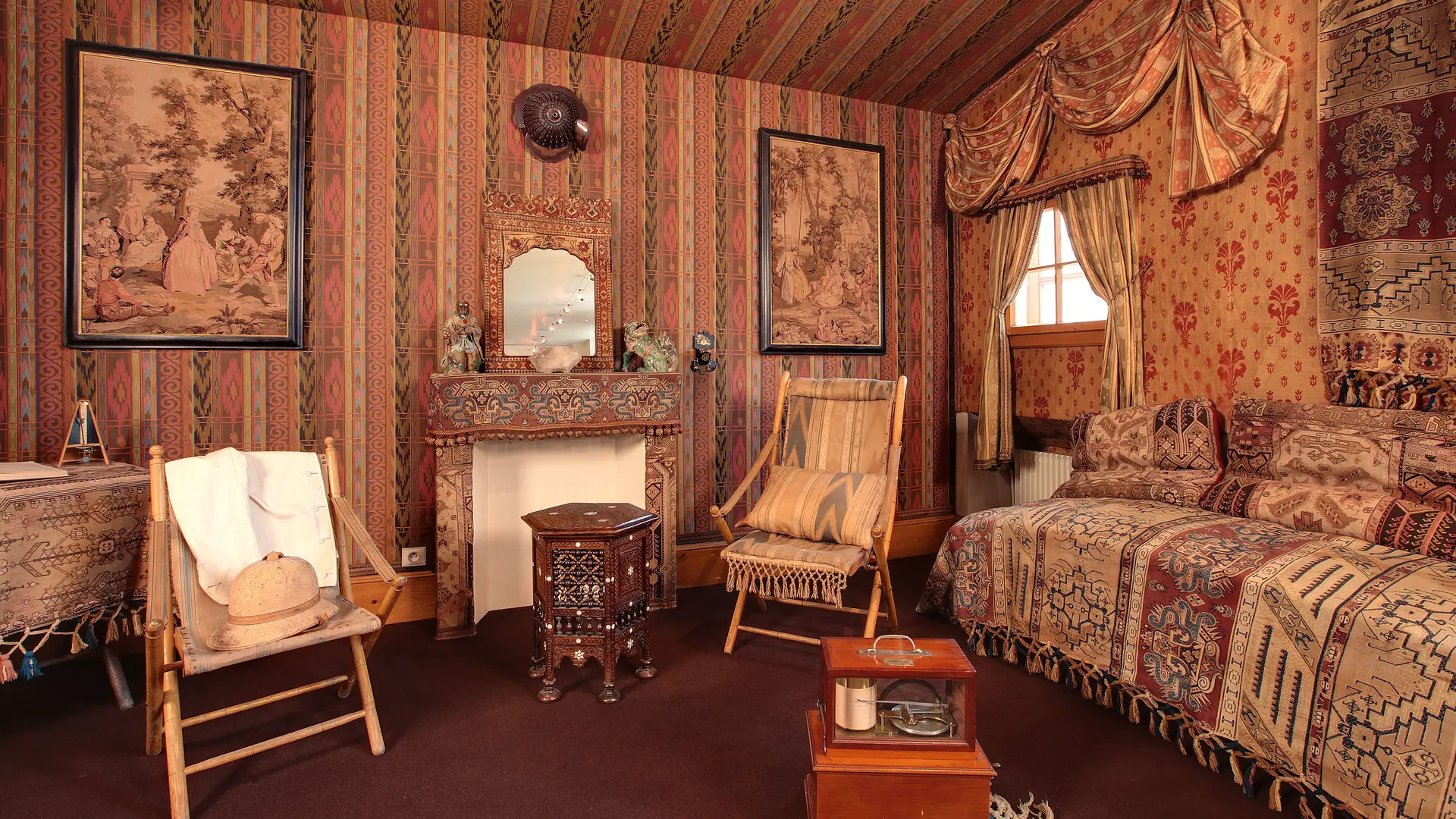 musée alpin chamonix - salon chinois
