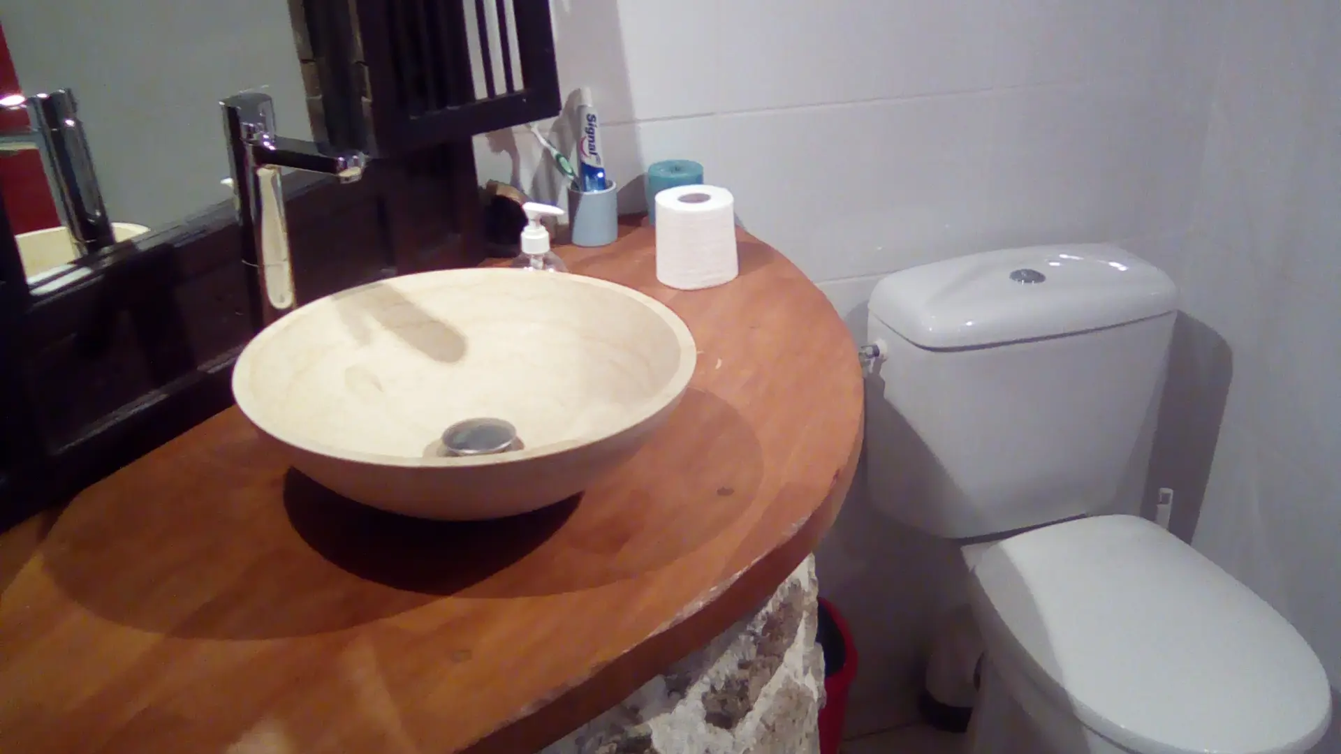 salle de bain et wc rdc