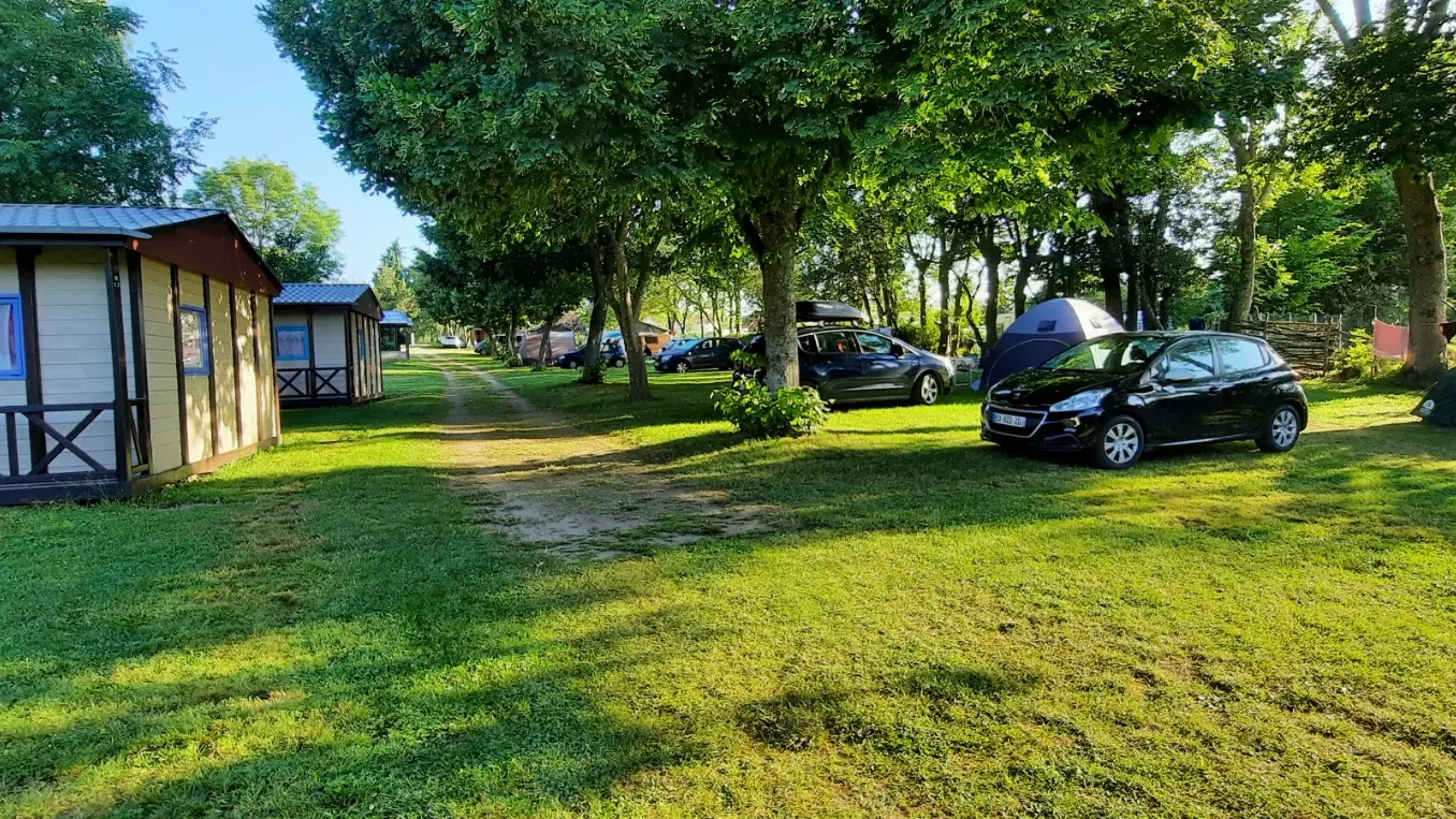 Emplacements ombragés Camping du Colombier