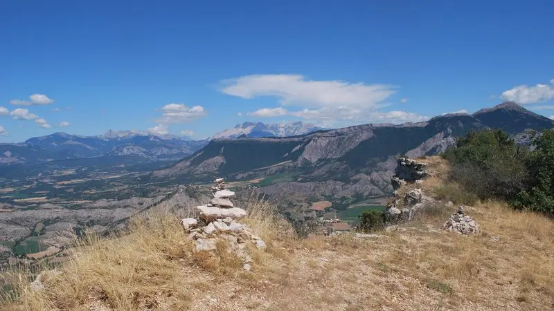 La crête de Revuaire et la montagne d'Aujour