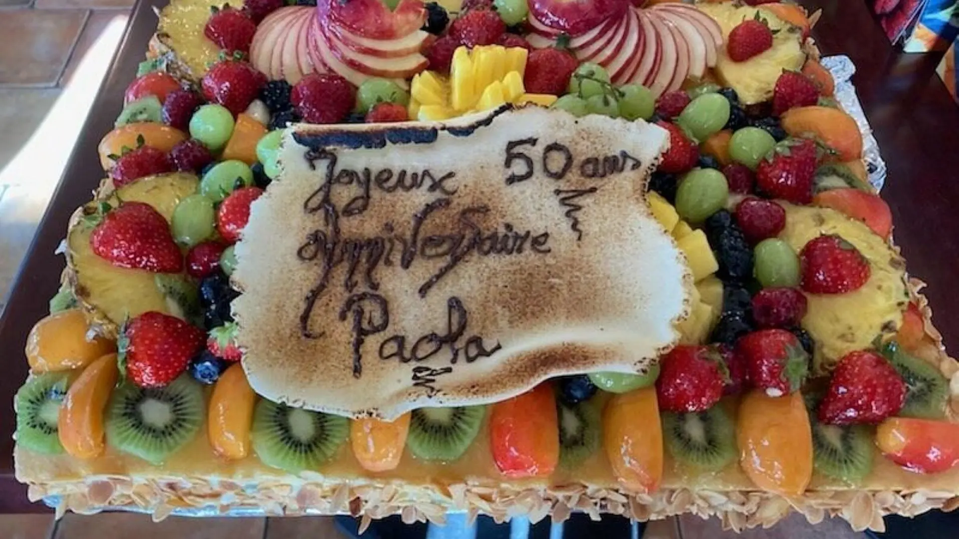 Gâteau d'anniversaire