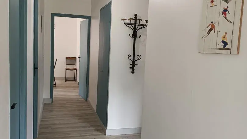 Couloir desservant l'ensemble des pièces