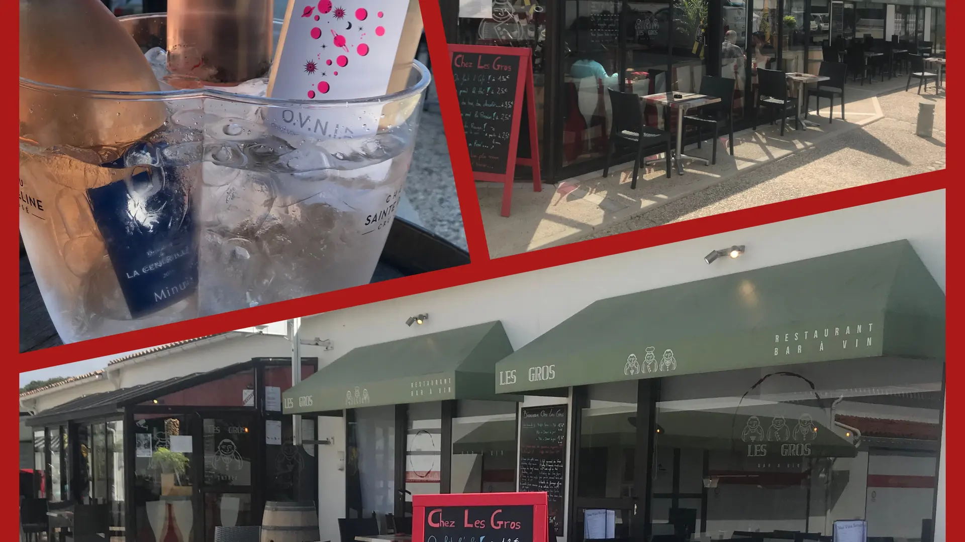 Terraza exterior del restaurante